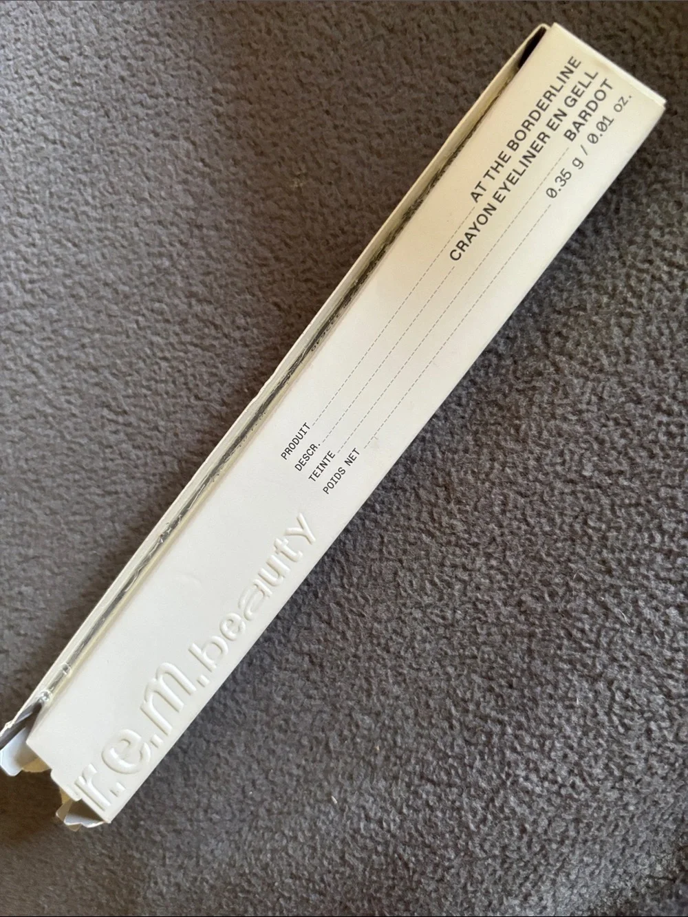 Black crayon eyeliner Eyeliner Pen - Fine Tip